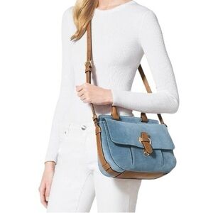 Michael Kors Suede Crossbody Bag